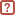 Иконка Красный знак вопроса